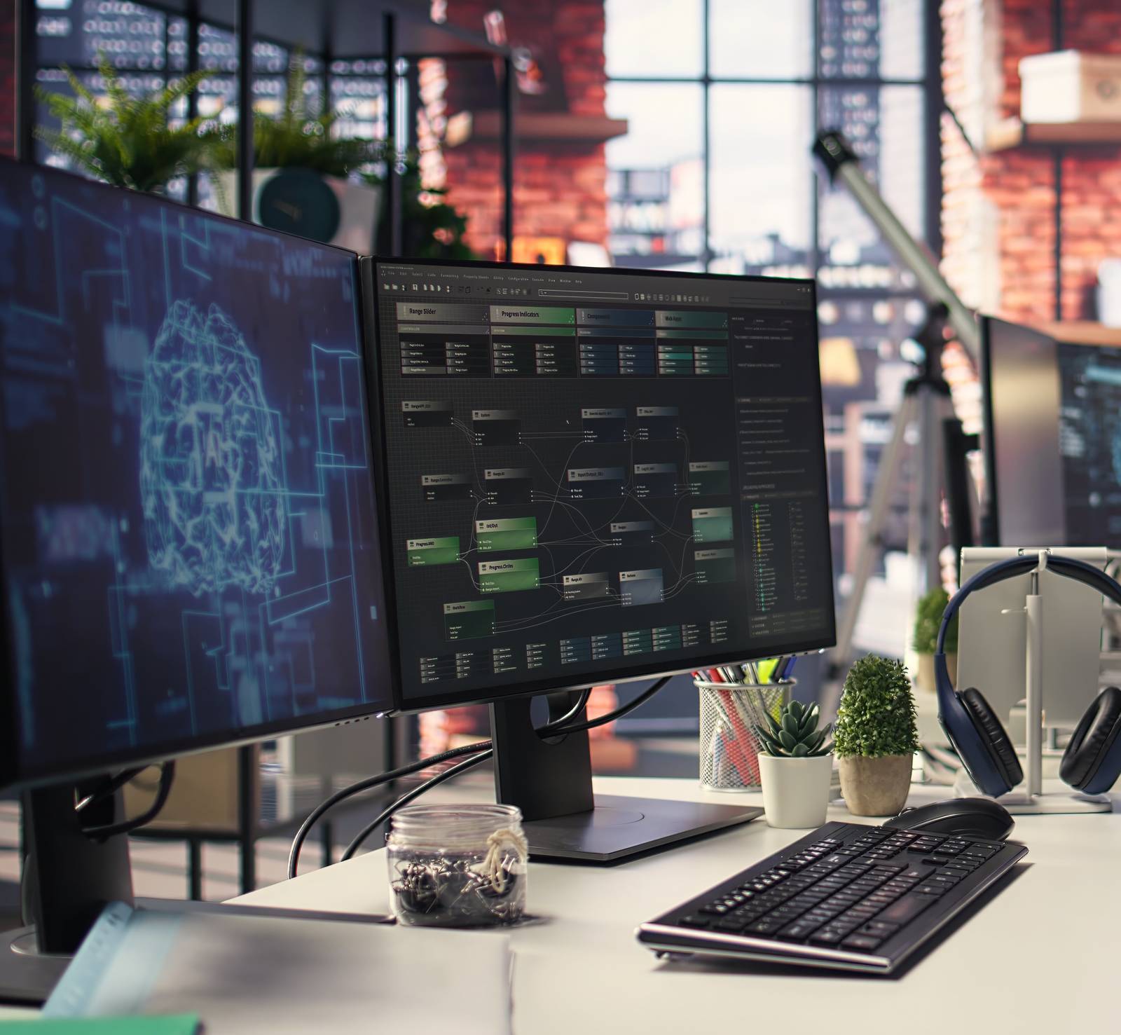 Moderner Arbeitsplatz